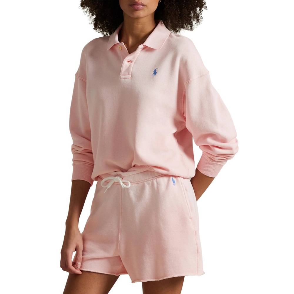 Polo Ralph Lauren Lightweight Fleece Polo
Color: Pink Sand - Picture 8 of 15